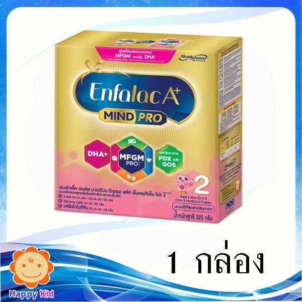 เอนฟาแล็ค A+สูตร2. 225 กรัม 1 กล่อง