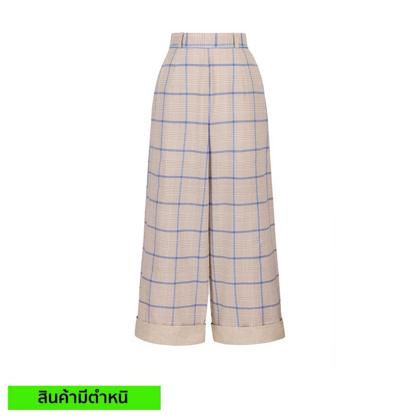 (สินค้ามีตำหนิ)  POLLY WIDE-LEG PANTS