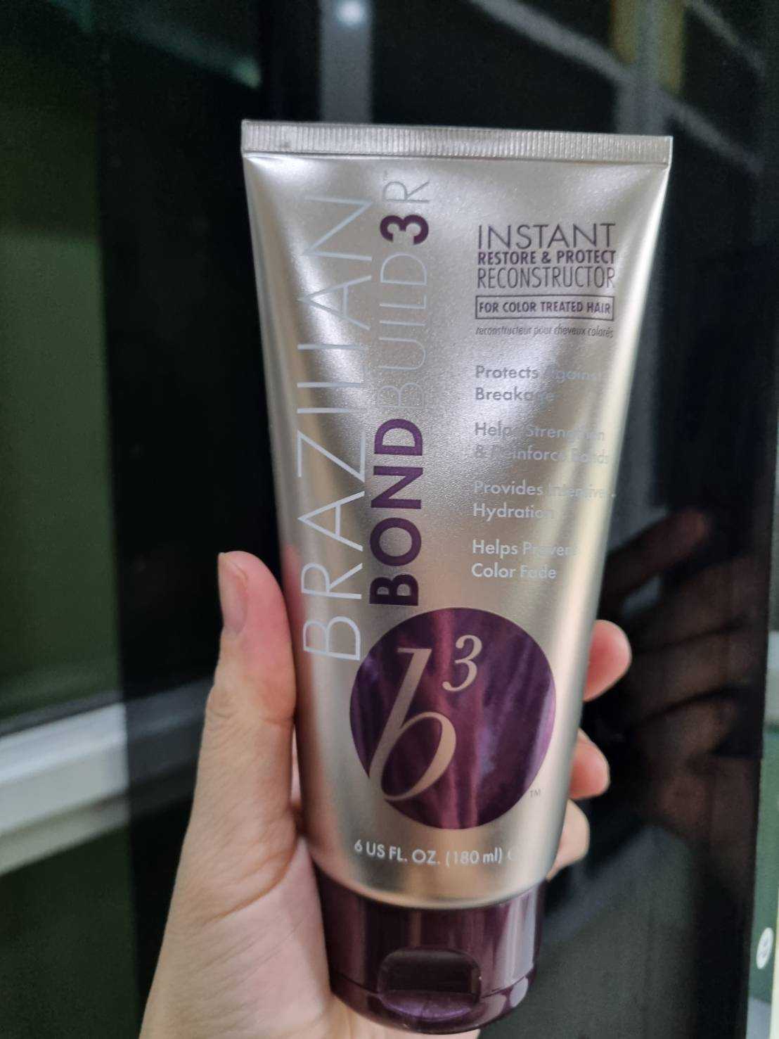 B3 Brazilian Bondbuilder 180ml Instant Restore & protect Reconstructor ทรีตเมน์สูตรเร่งด่วน