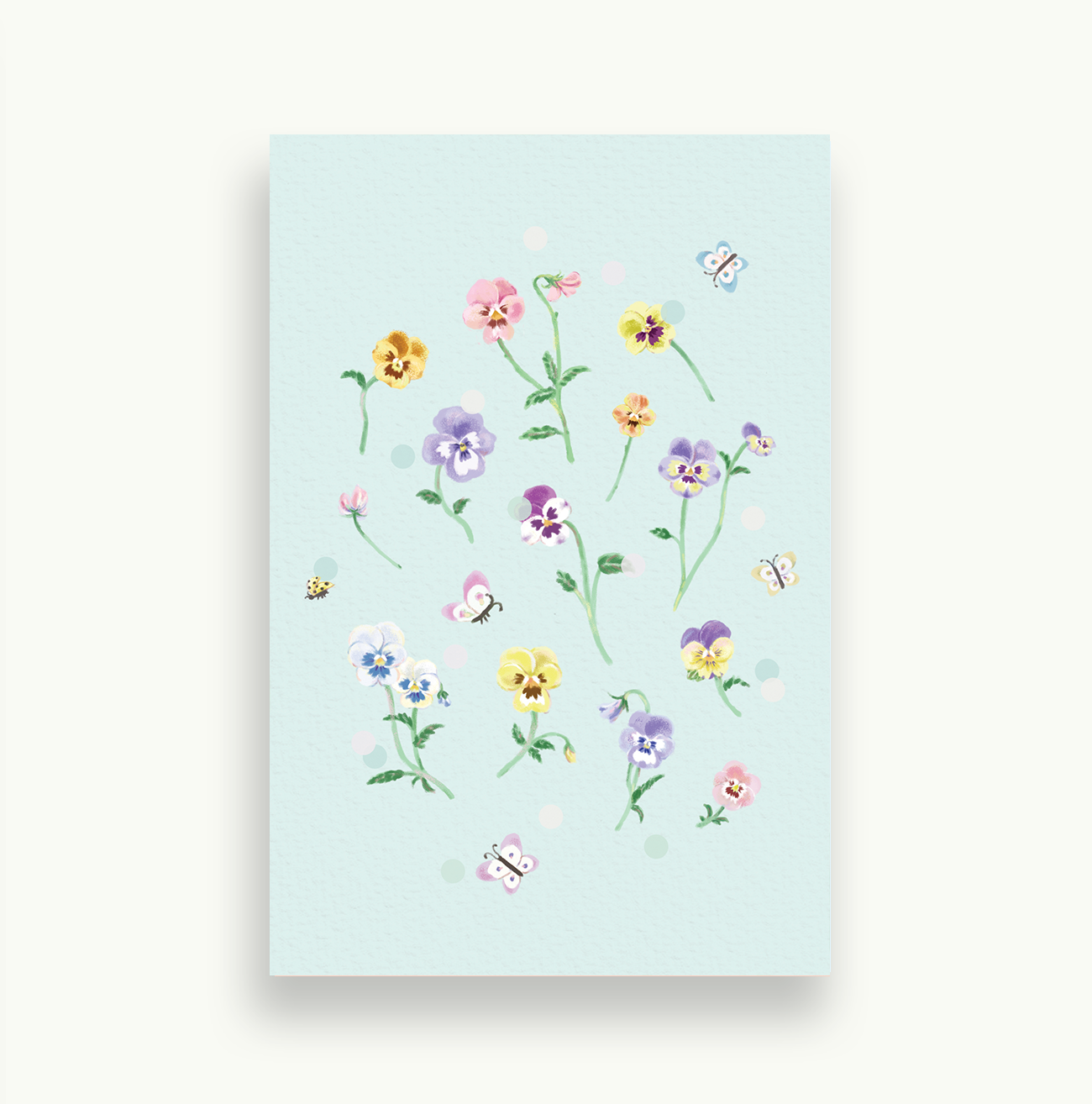 A world full of pansies
