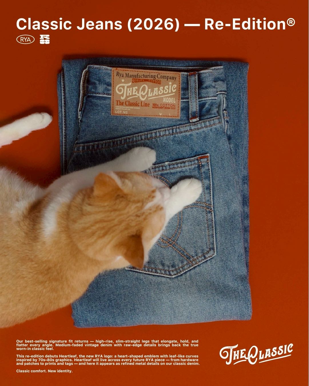 RYA NEW The Classic Jeans 2026
