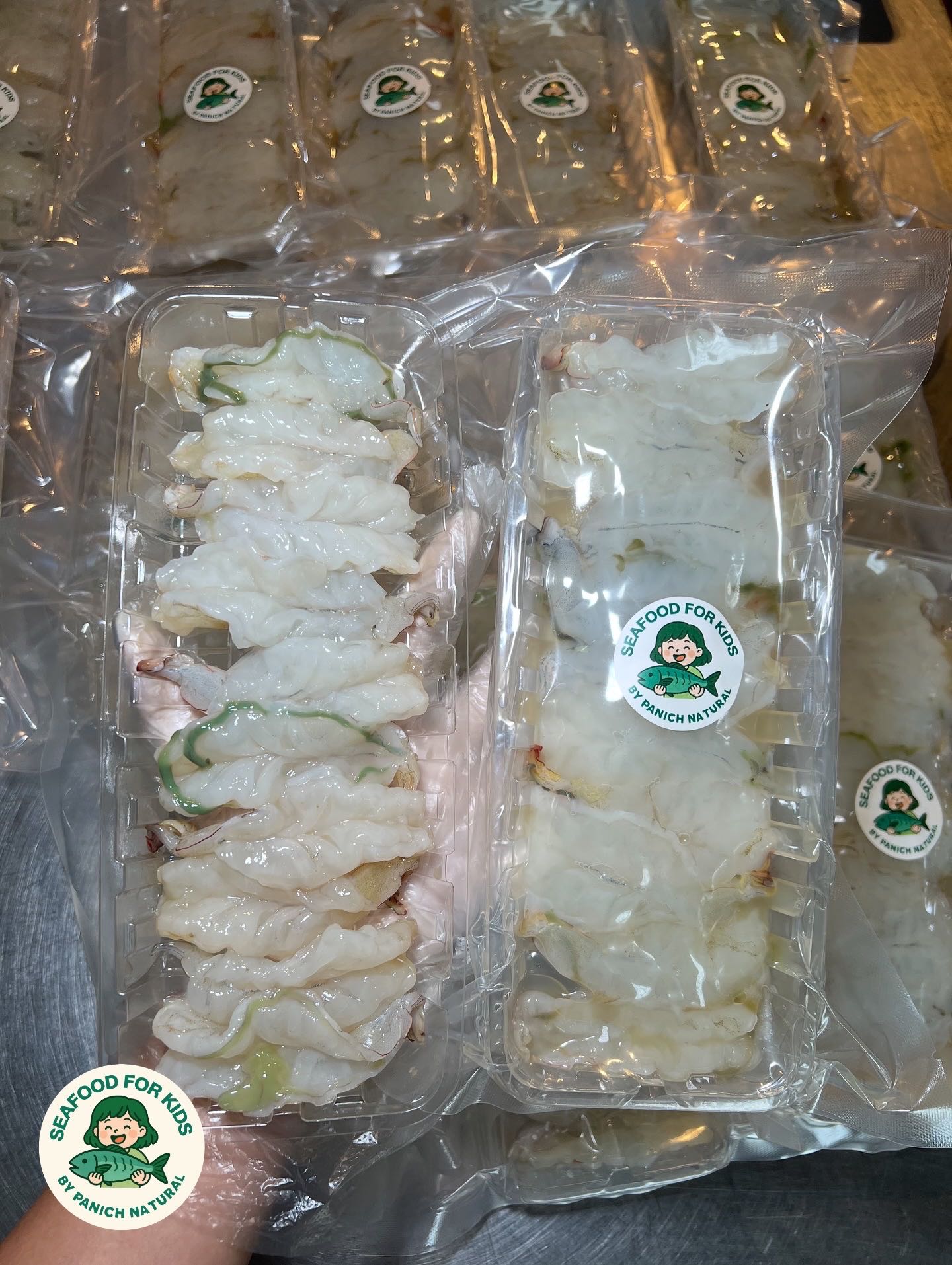 กุ้งแชบ๊วยทะเล แกะ for Kids