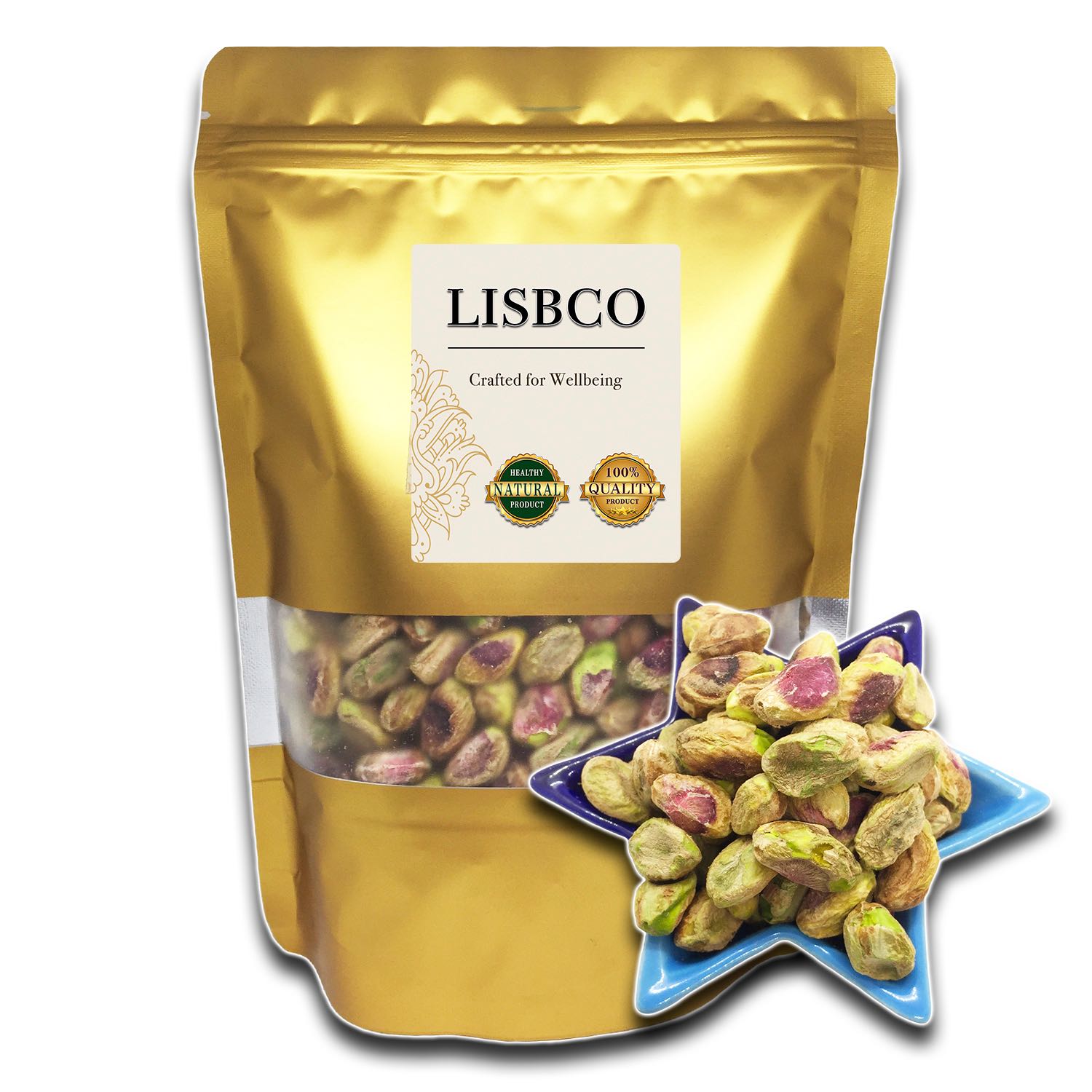 พิสตาชิโอ Raw Persian Pistachios Kernels ถั่วพิสตาชิโอแกะเปลือก สด ใหม่ สินค้านำเข้า คุณภาพดี