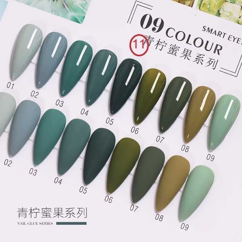 สี AI LA NUO โทนสีไซรัป ชุด 11
