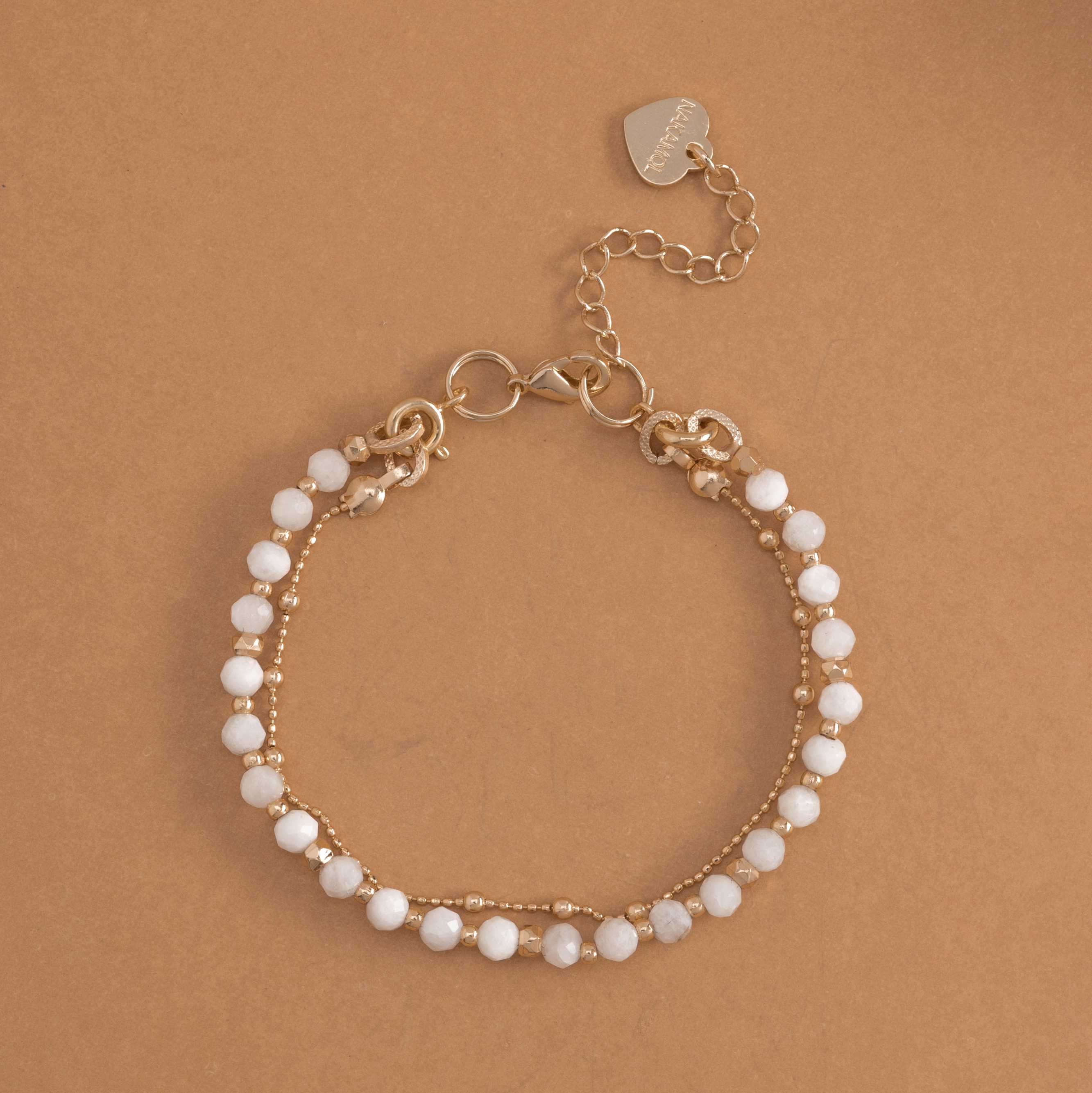 MOONSTONE - LUCKY CHARM BRACELET