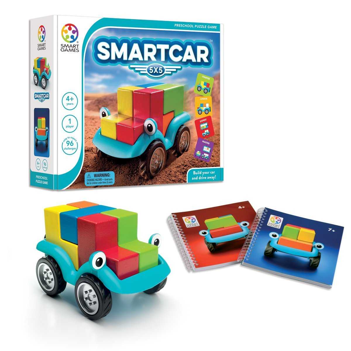 SMART GAMES, Smart Car 5x5 ของเล่นฝึกสมอง สำหรับ 4 ปี+ ลิขสิทธิ์แท้เบลเยียม ร้านเป็นตัวแทนในไทย