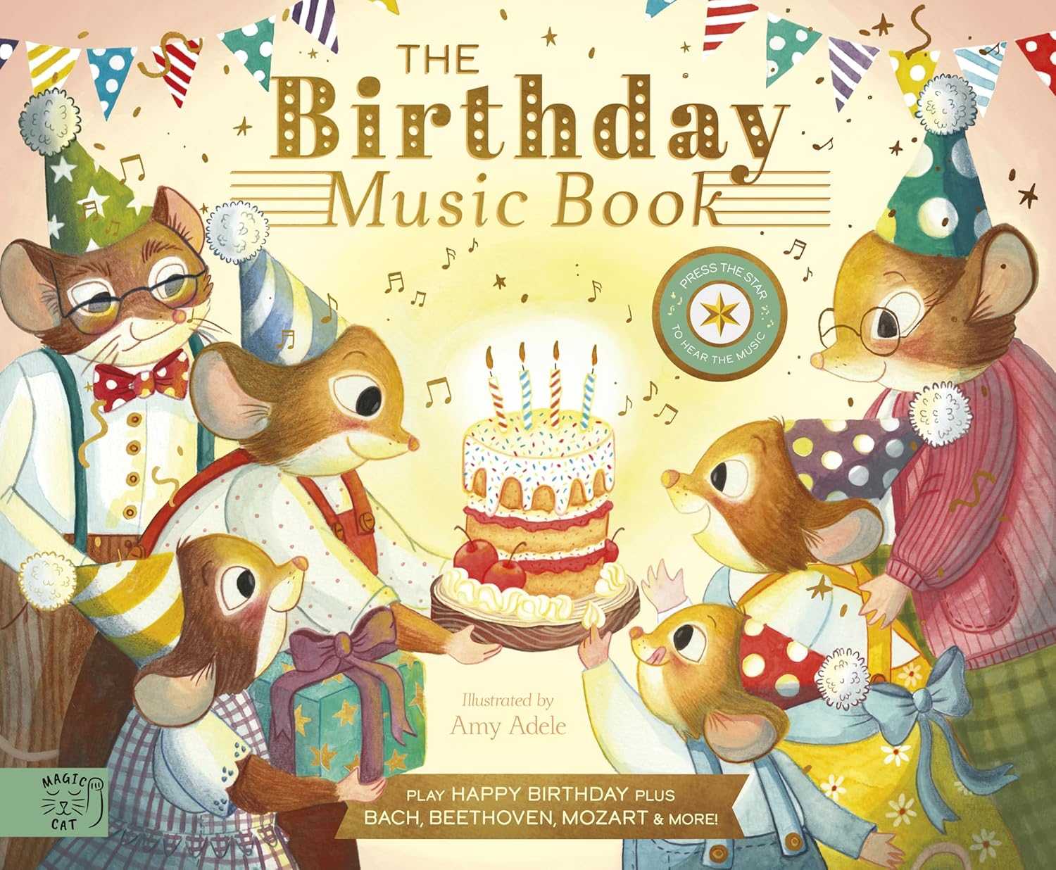 หนังสือมีเสียง Magic Cat - Birthday Music Book
