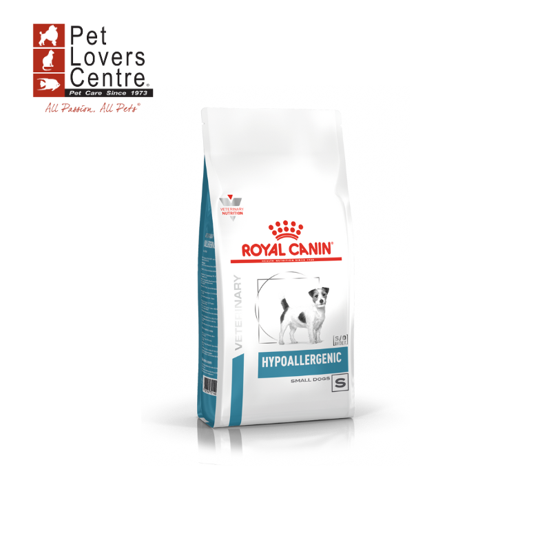 ROYAL CANIN (DR.) อาหารสุนัขพันธุ์เล็กประกอบการรักษาทดสอบภาวะภูมิแพ้อาหาร เม็ด HYPO SMALL DOG  1 kg