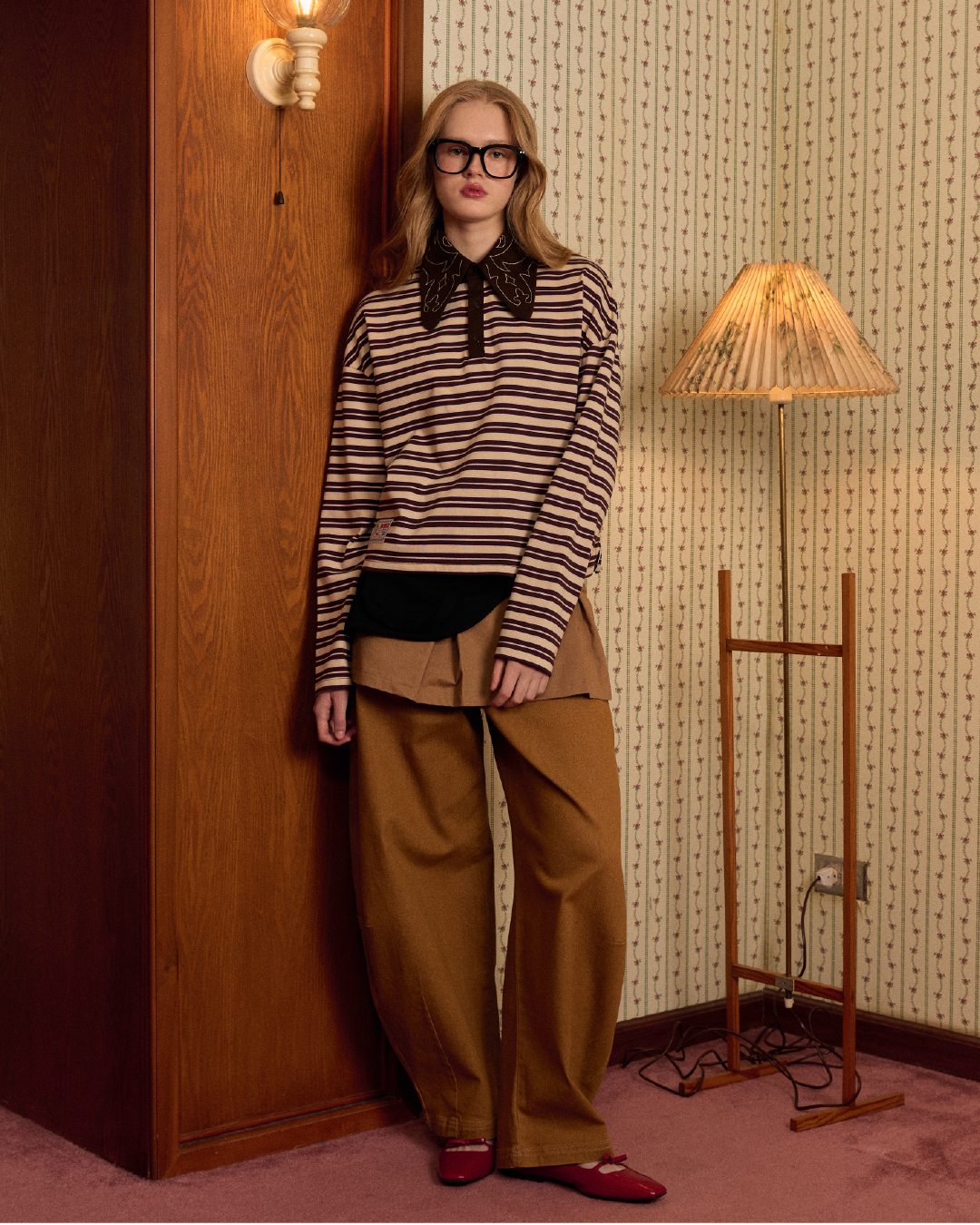 (Look7) Rodeo Striped Woman Top