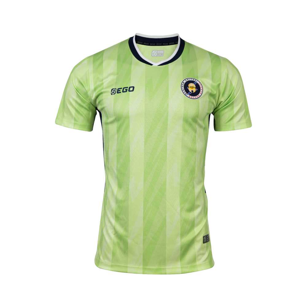 [Pre-order]EGO X BRUTD SOCCER SCHOOL เสื้อแขนสั้นคอกลมสีเขียวลายทาง