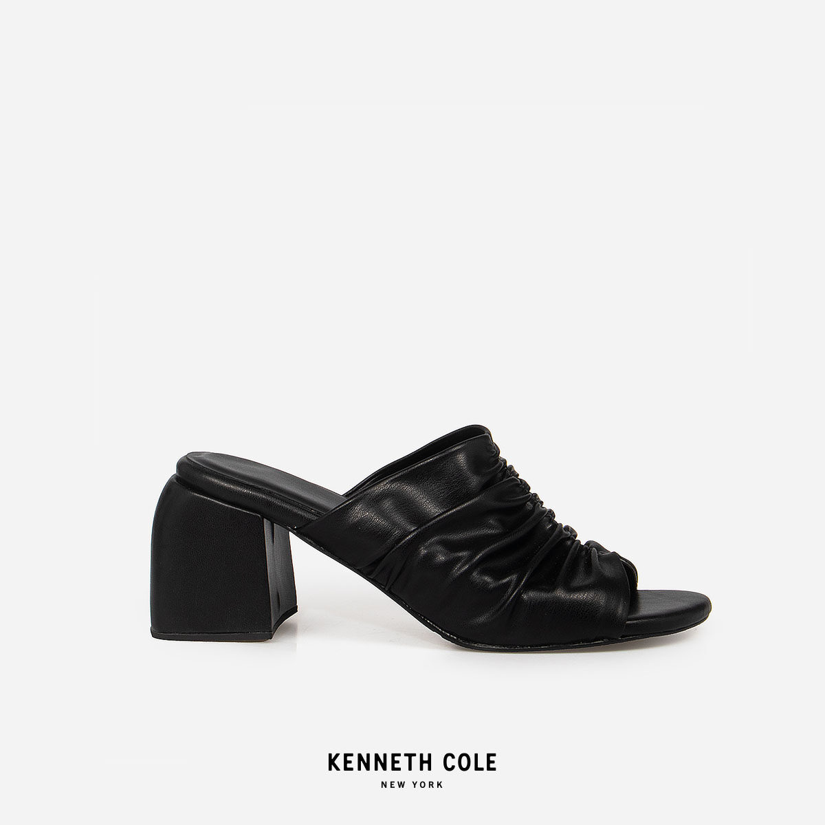 KENNETH COLE รองเท้าส้นสูงผู้หญิง รุ่น NEBULA BLACK สีดำ ( HEL - RS91069PU-001 )