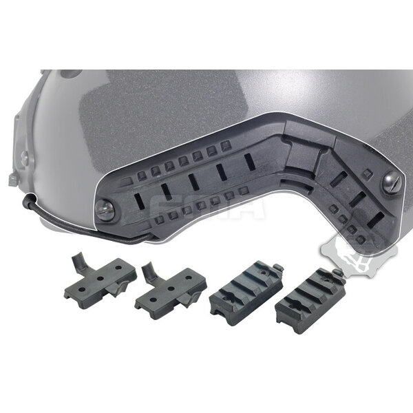 รางข้างหมวก พร้อมรางติดอุปกรณ์ Fma FMA OPS FAST Helmet guide ( TB290 )