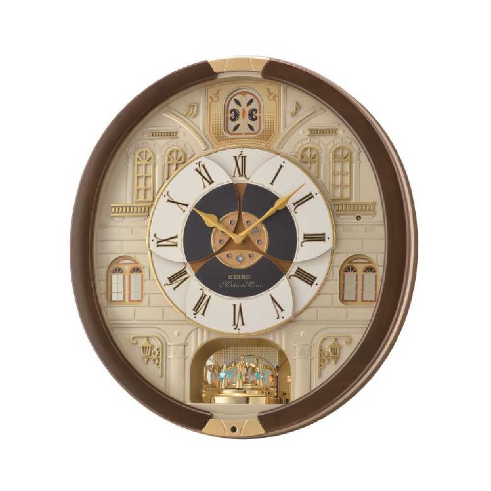 SEIKO CLOCKS นาฬิกาแขวน รุ่น QXM371B ขนาด 17x15 นิ้ว