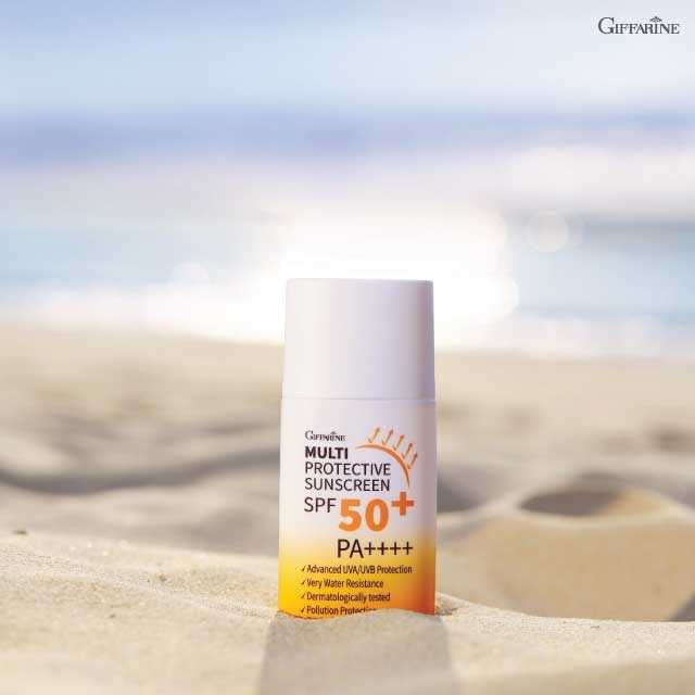 มัลติ โพรเทคทีฟ ซันสกรีน เอสพีเอฟ 50+ พีเอ++++ ครีมกันแดด