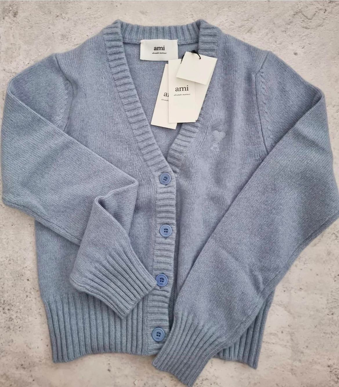AMI PARIS WOOL Cardigan 