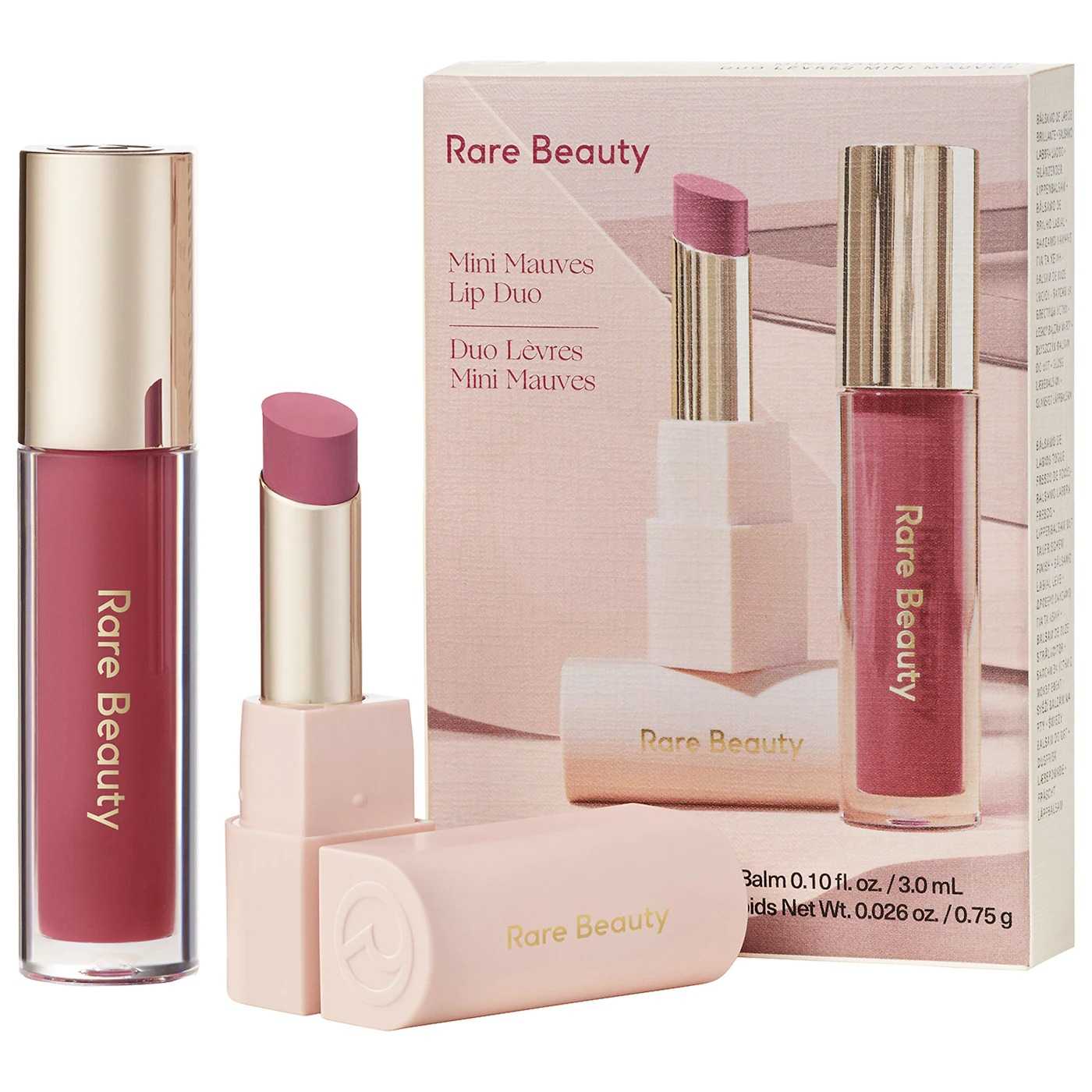 Clearance Sale🔥 Rare Beauty | Mini Mauves Lip Balm Duo