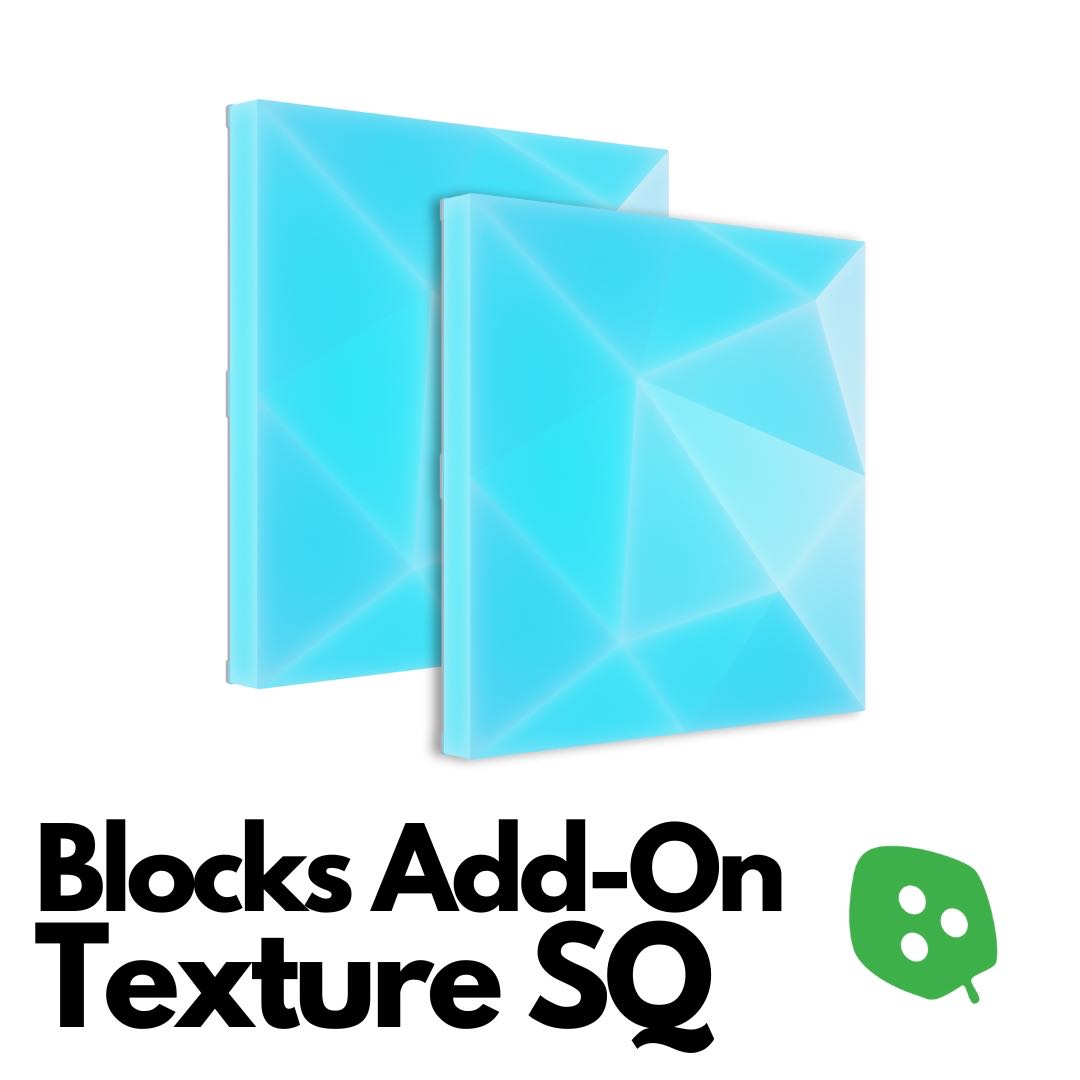 Blocks Textured Squares Add-On Kit (2 Panels)