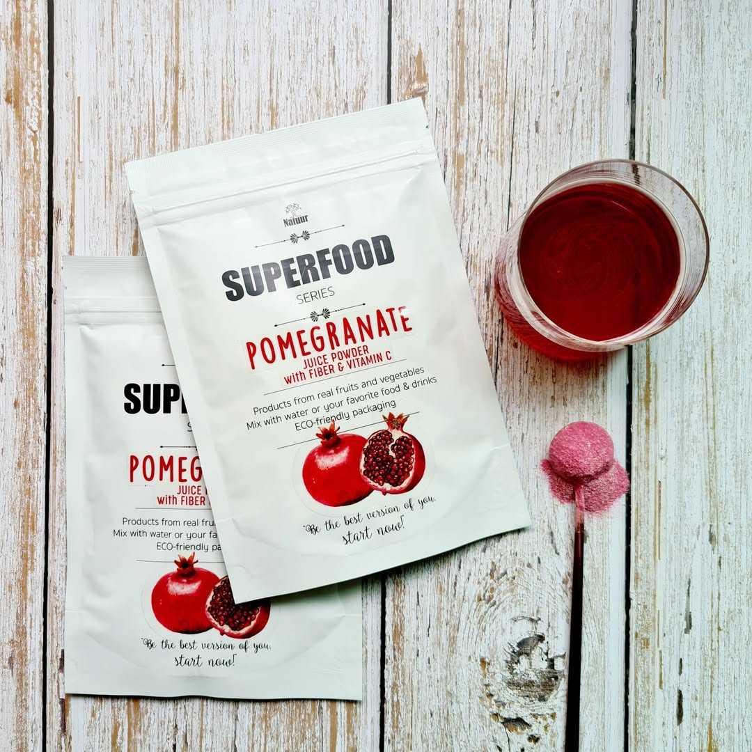 1 แถม 1 ++มี 15 ชุด++ น้ำทับทิมผงผสมใยอาหารและ vit C