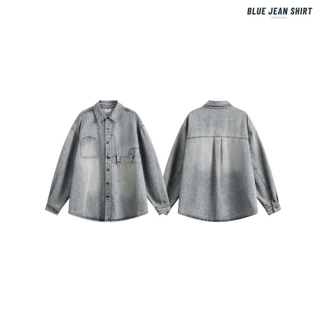 Jeera168 | Blue Jean Shirt (พรีออเดอร์)