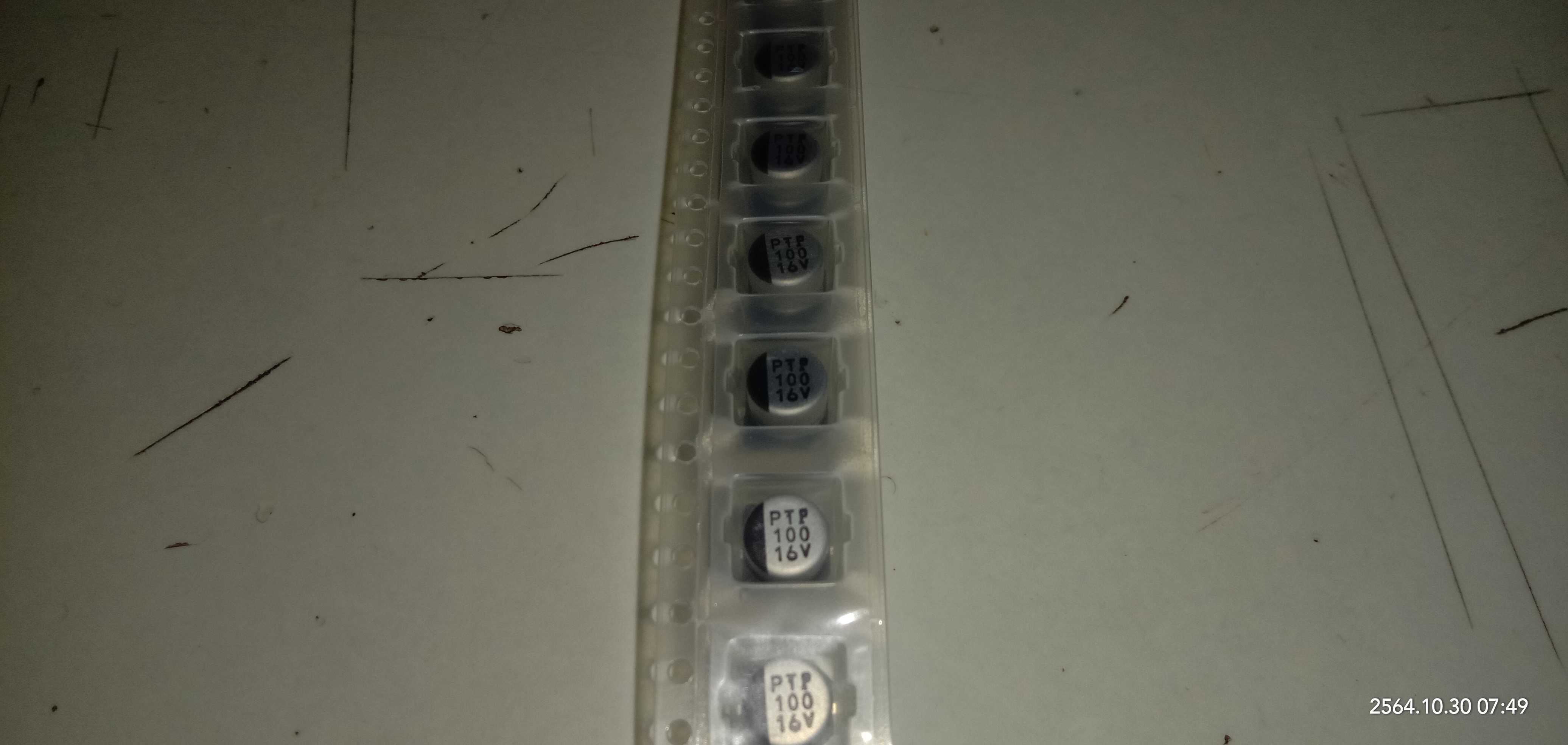 C SMD 100uF/16V