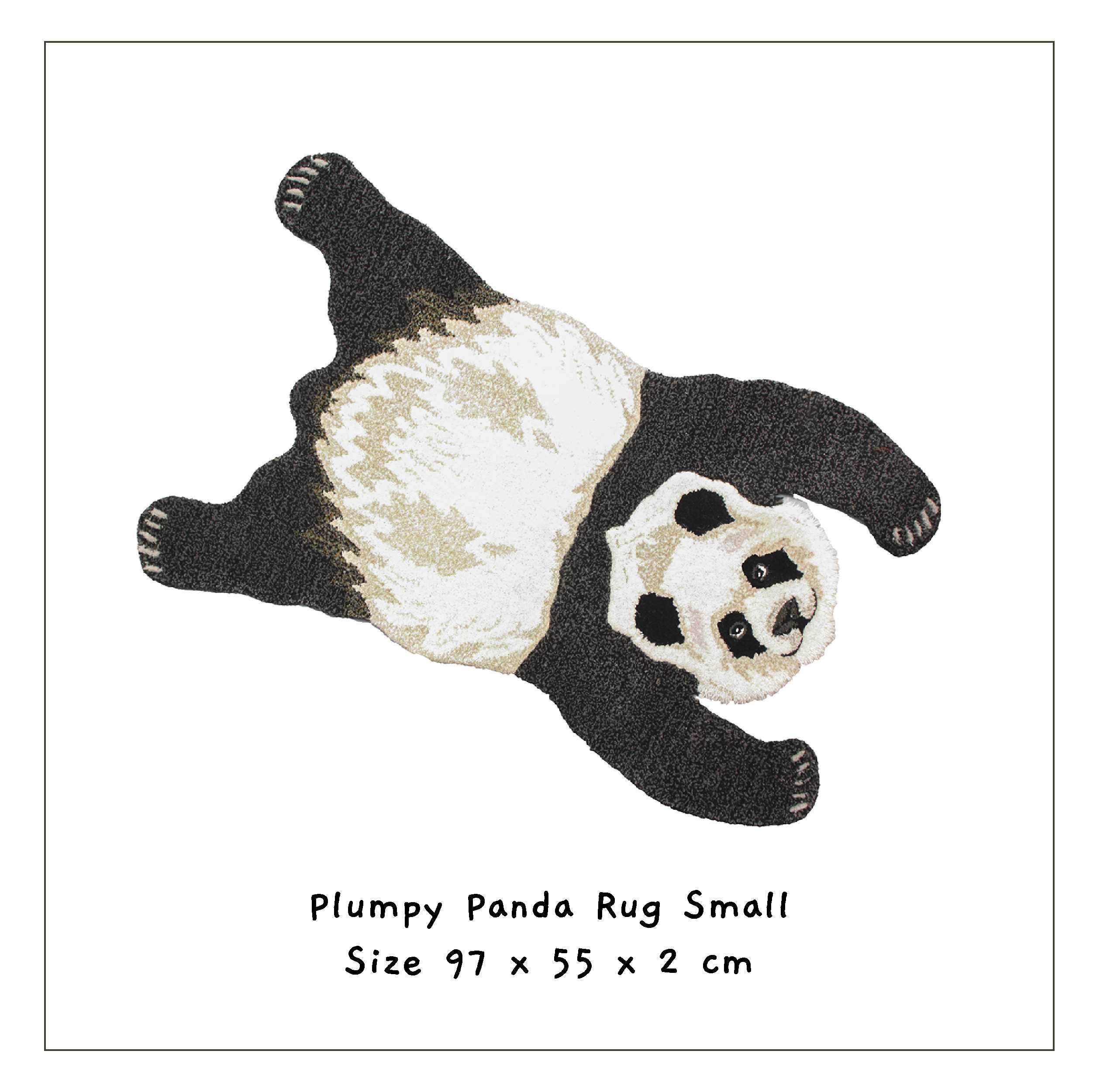 Plumpy Panda Rug Small