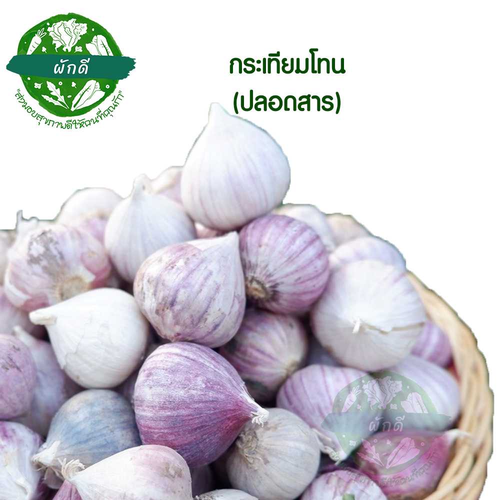 กระเทียมโทน (ปลอดสาร) 500 g.