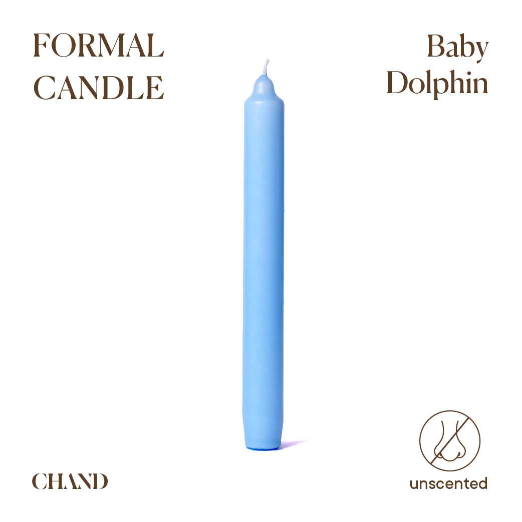 Baby Dolphin Formal Candle