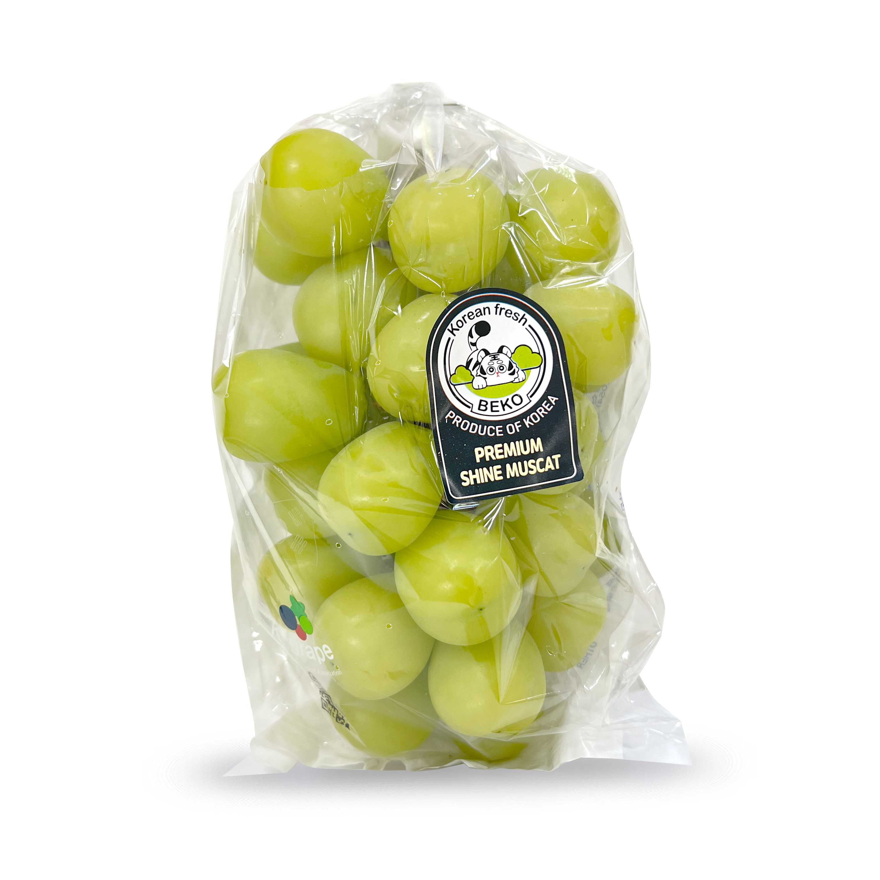 องุ่นไชน์มัสแคท Shine muscat grape Korea 1 Pack