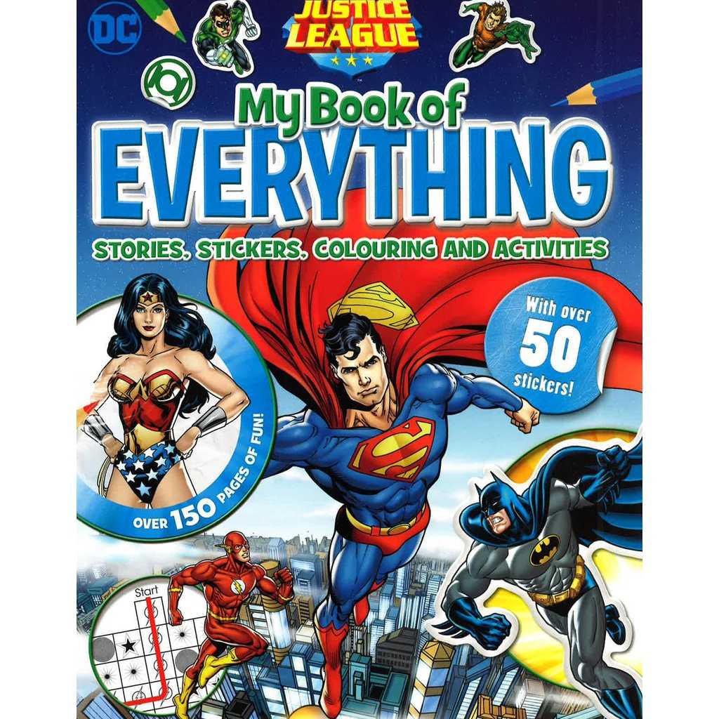 #Sale10.10 #หนังสือกิจกรรม G : Justice League: My Book Of Everything