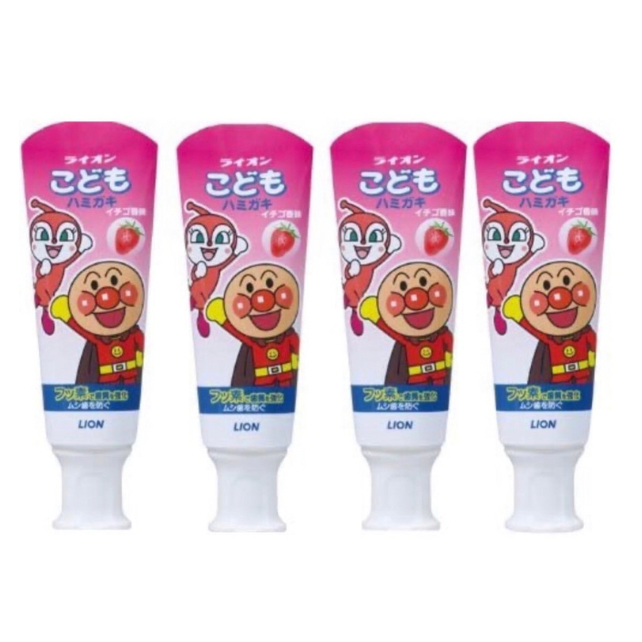 ยาสีฟัน Lion kodomo anpanman สำหรับเด็ก  made in Japan