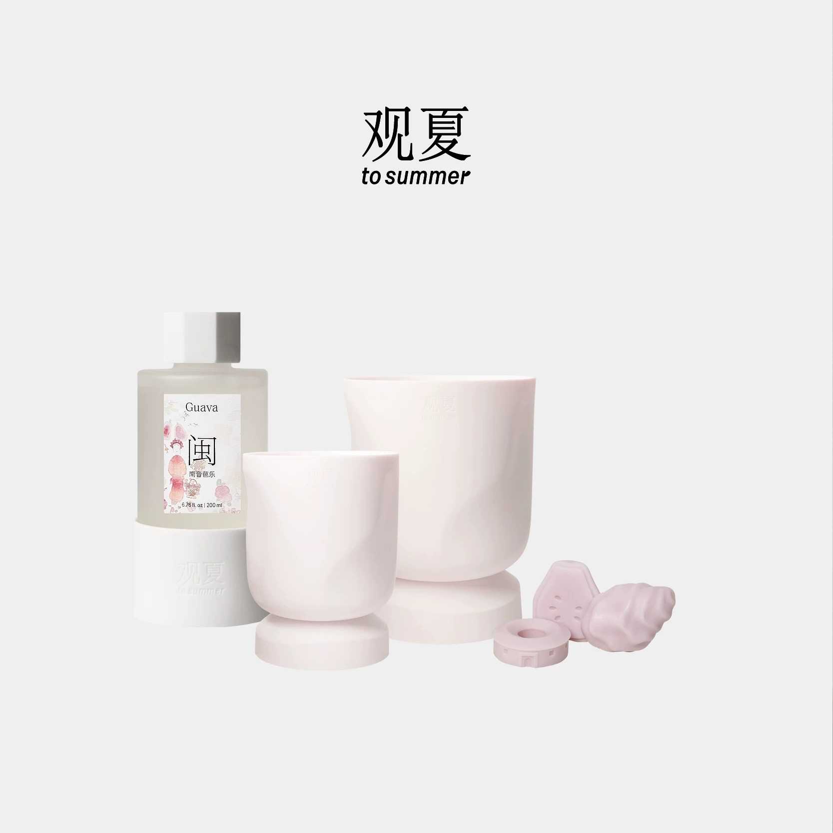 To Summer Chinese Sweet Series — Scented Wood Wick Candle