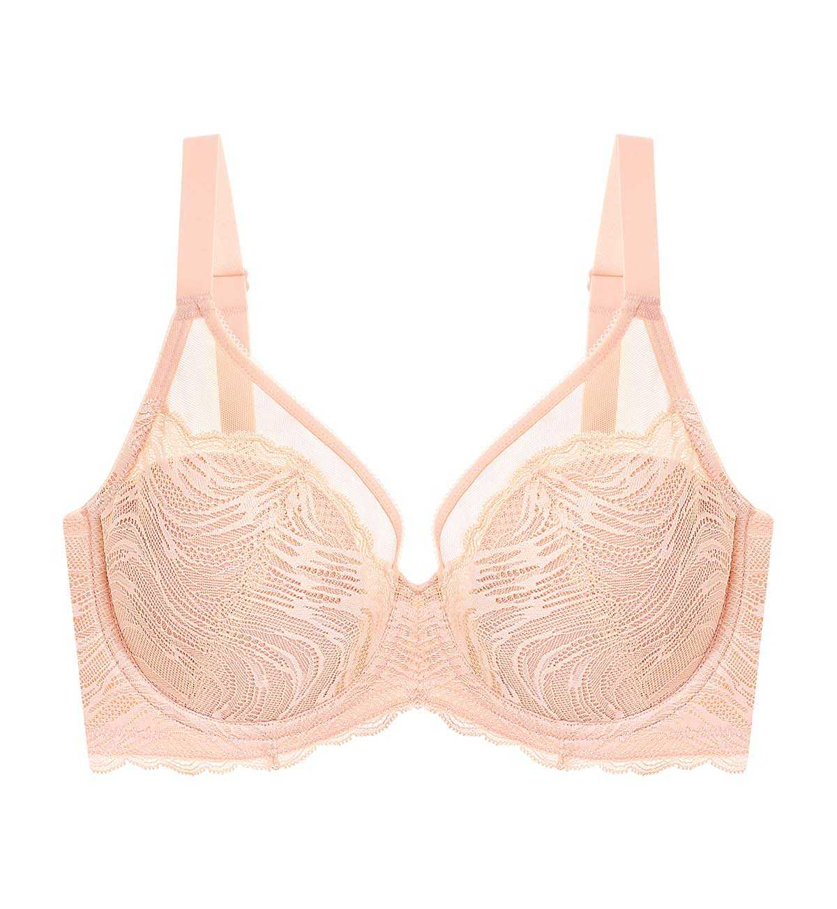 EOSS Triumph 10218434 Secret Slimming WP-R 00WJ  เสื้อชั้นในรูปแบบมีโครง คัพทรงบาง สีชมพูอ่อน