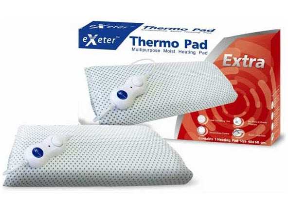 exeter thermo pad แผ่นความร้อนไฟฟ้า ถุงร้อนไฟฟ้า