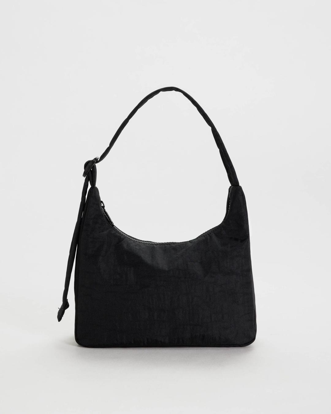 BAGGU Mini Nylon Shoulder Bag - Black25