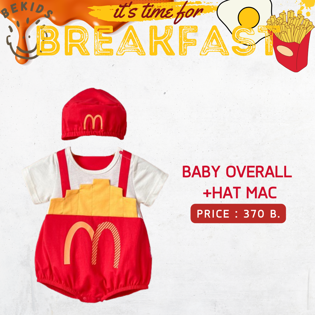 Baby Overall+Hat Fries