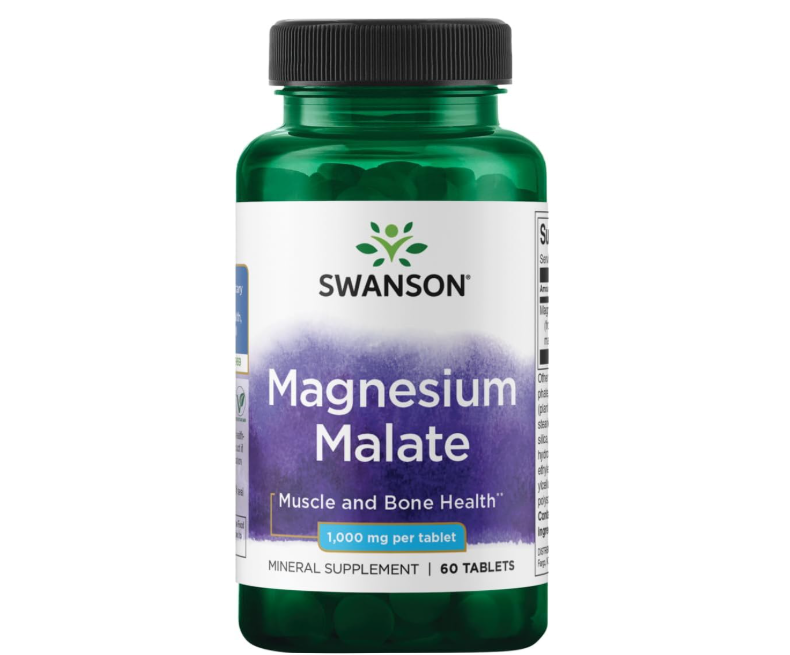 Swanson Magnesium Malate 150mg 60 Tabs