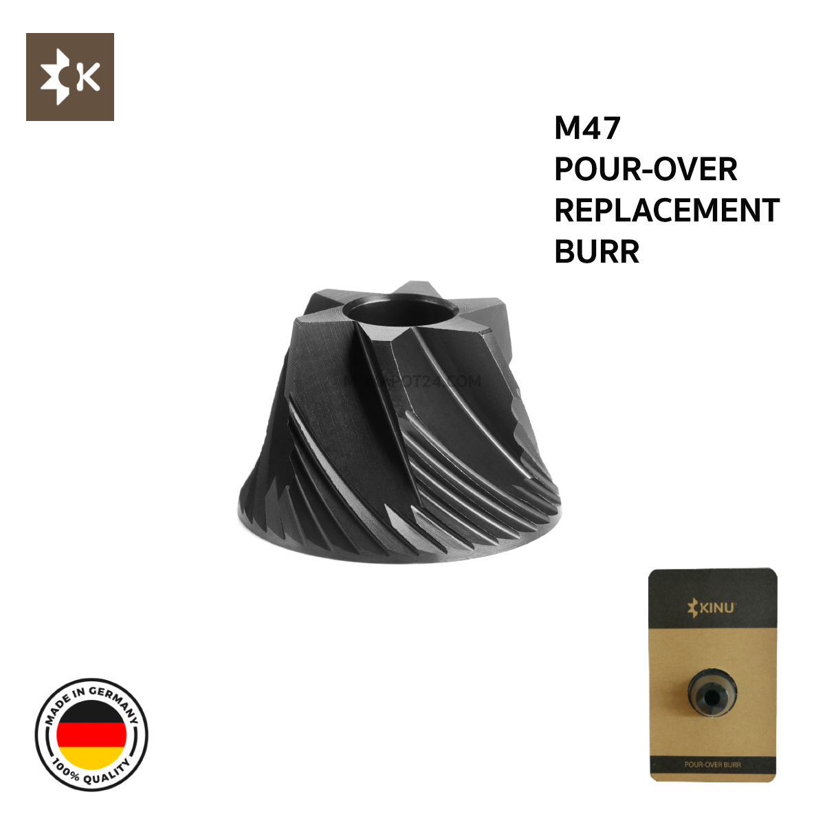 Kinu New M47 Pour Over replacement burr (POB)