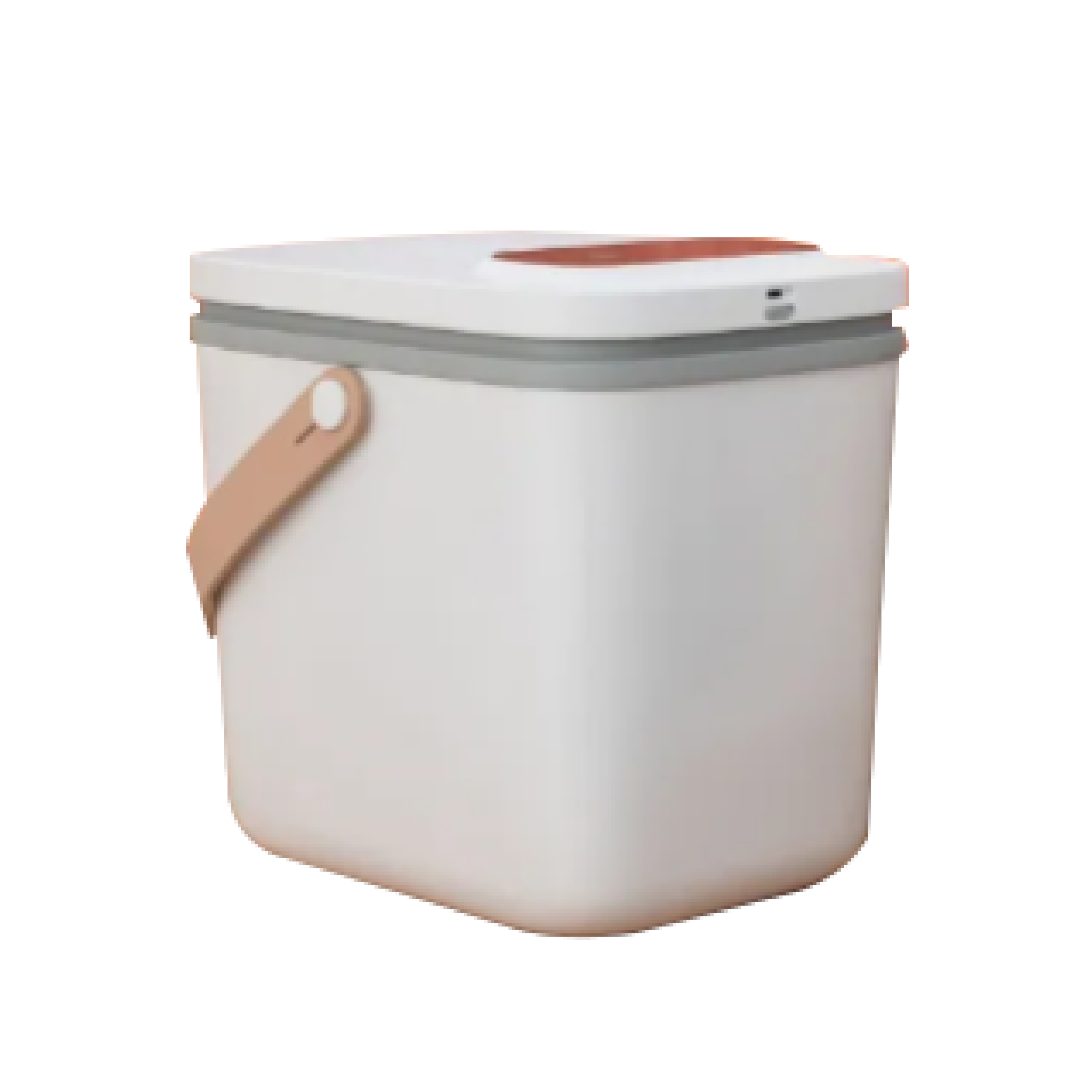 Pet Marvel Vacuum Sealed Pet Food Bucket - Cloud White ที่เก็บอาหารสัตว์เลี้ยงสูญญากาศ dogs.haus