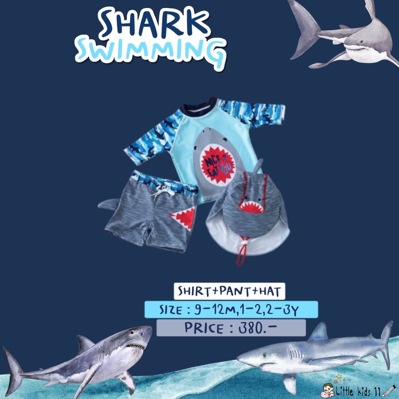 Shark swimming no.10