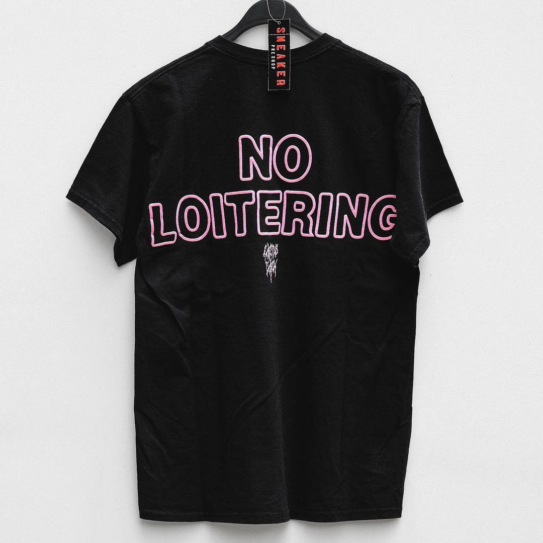 Travis Scott “No Loitering” Black Tee 