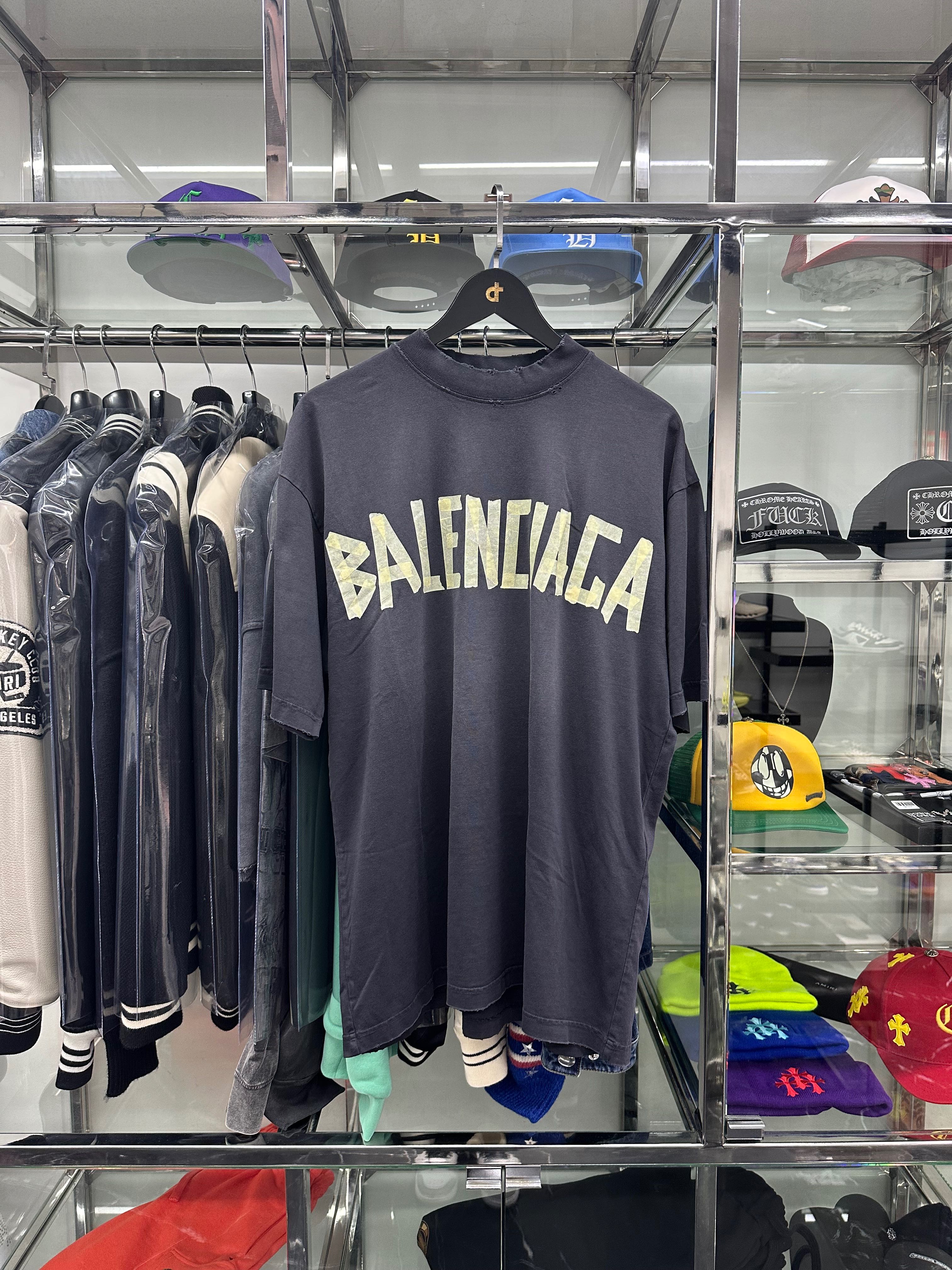 Balenciaga Tape Type Black