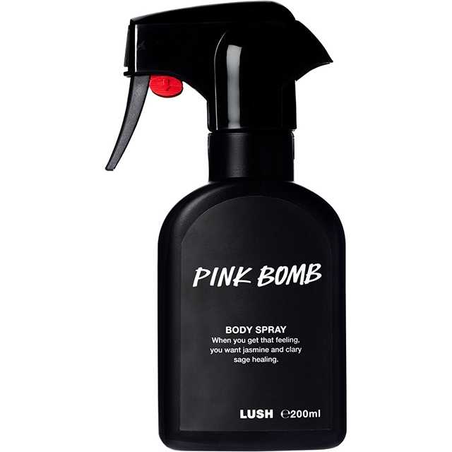 LUSH Pink Bomb Body Spray : 200ml สเปรย์น้ําหอม สเปรย์ฉีดร่างกาย  สเปรย์อเนกประสงค์