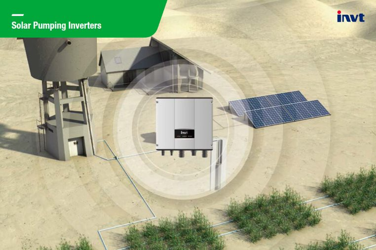 อินเวอเตอร์ปั้ม INVT solar pumping inverter(BPD series) 2.2kW(BPD2K2TNAC)