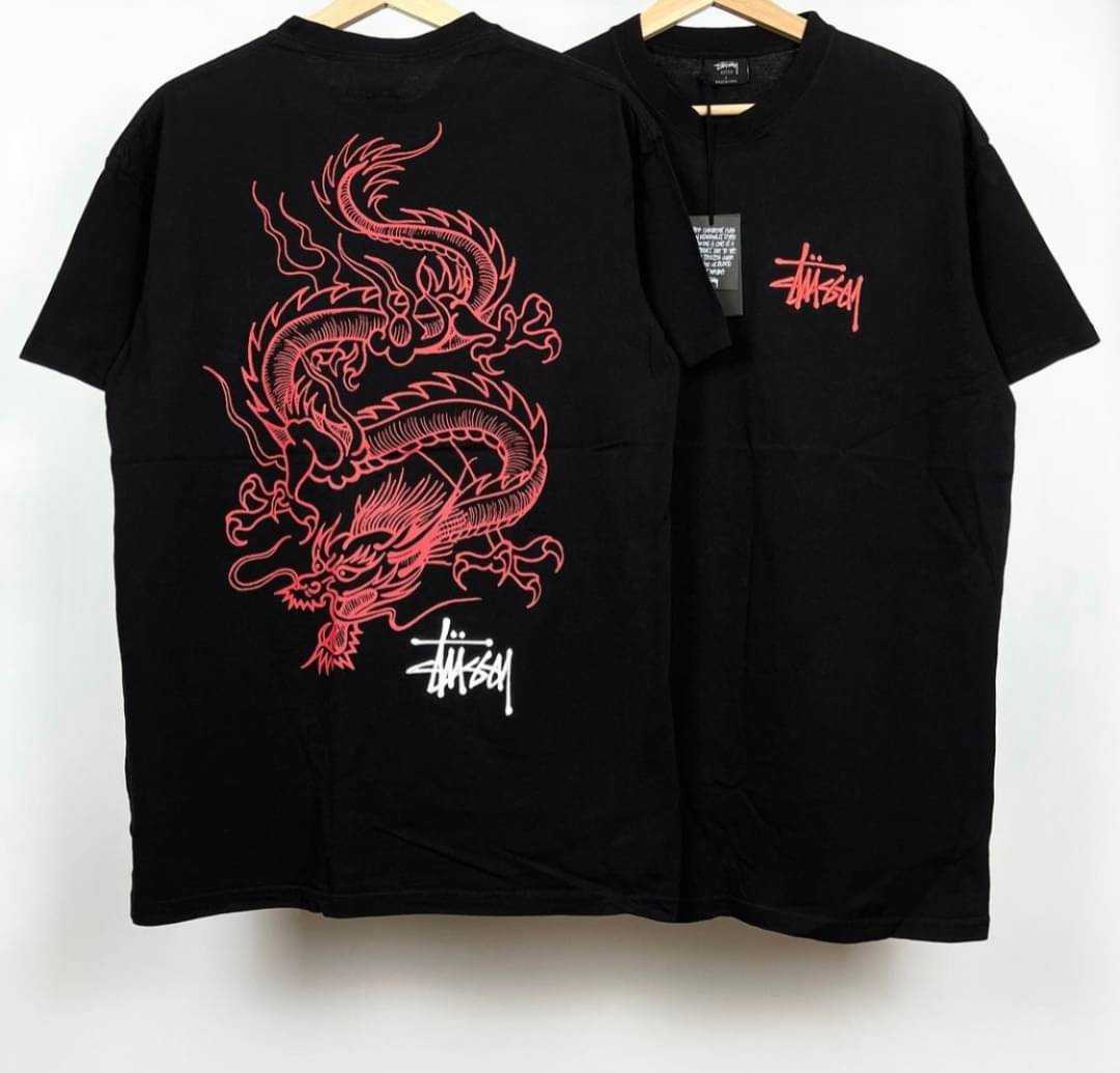 เสื้อยืด​ Stussy tee dragon