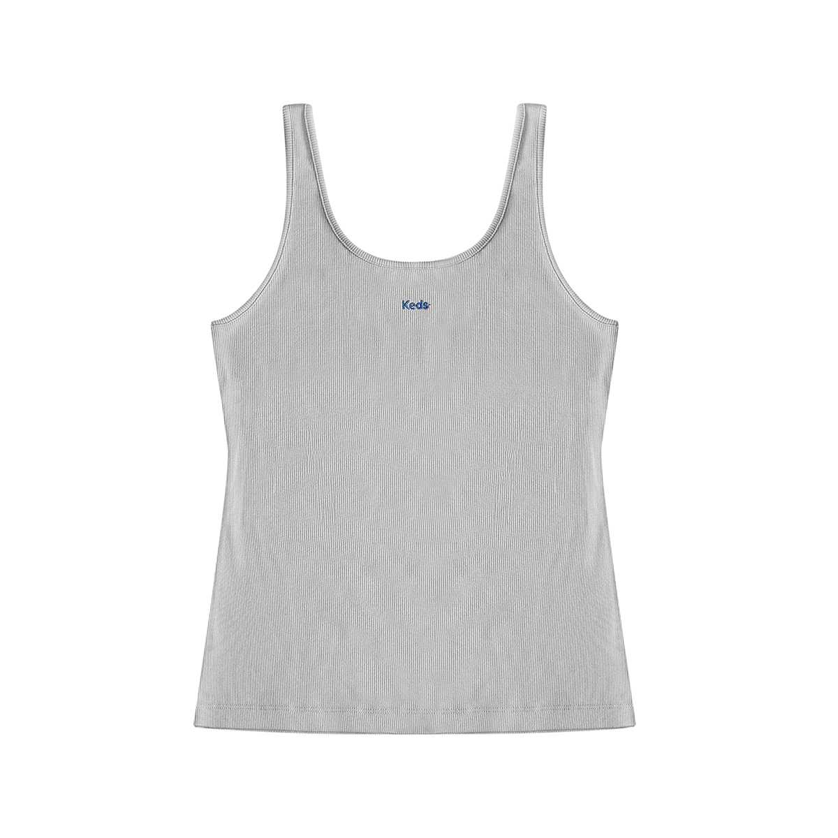 เสื้อกล้าม รุ่น KEDS RIBBED TANK TOP สีเทา F24APT01014