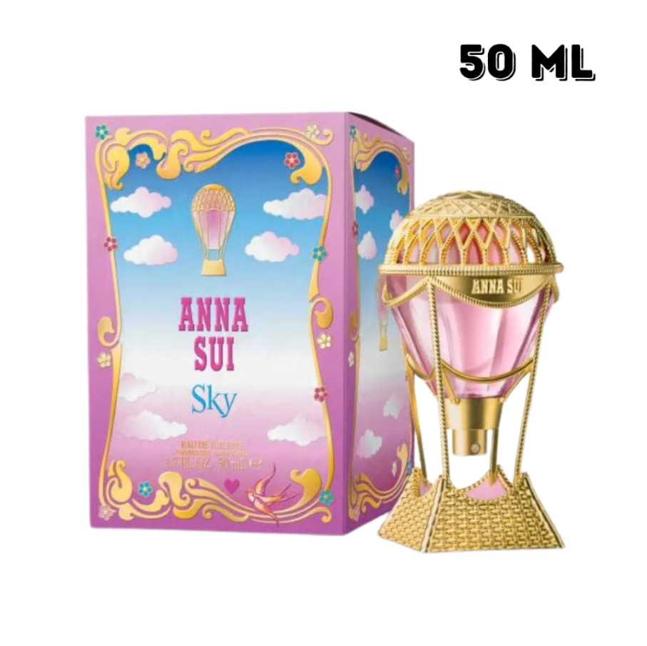 (50 ML) Anna Sui SKY EDT 50 ml กล่องซีล ป้ายคิงพาวเวอร์