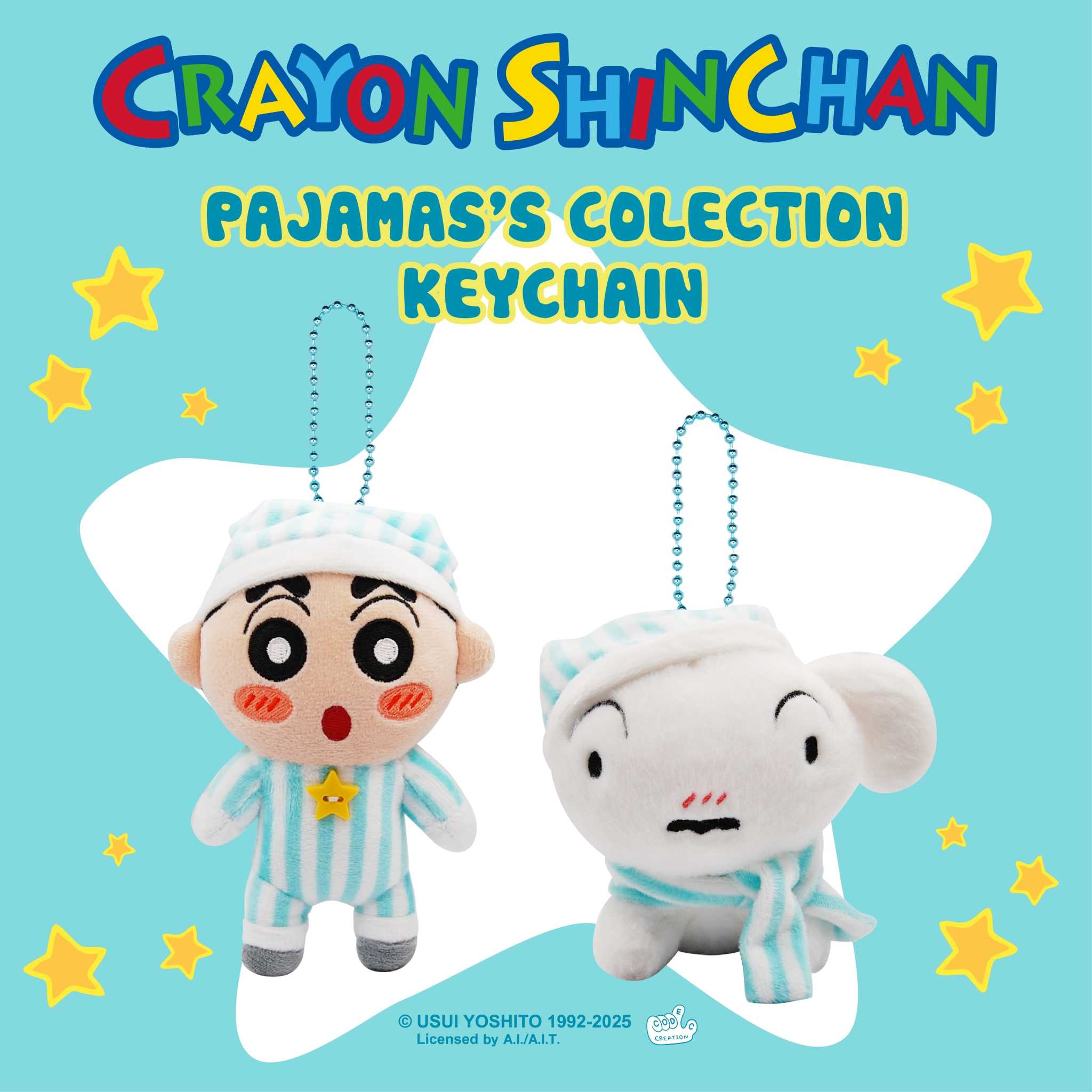 KeyChain Sleepwear (Crayon Shin Chan)