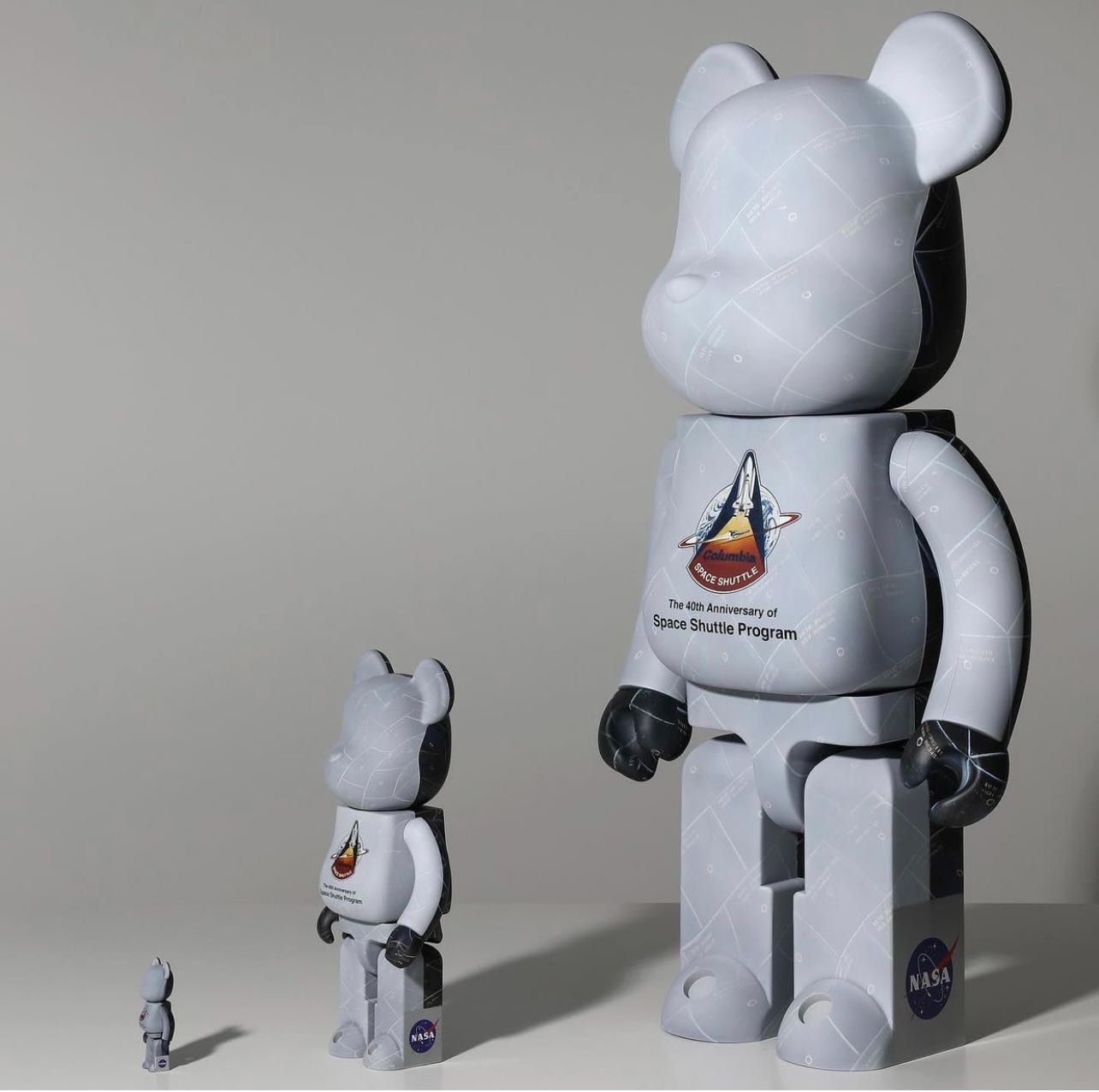 Bearbrick Nasa Space Shuttle 1000%