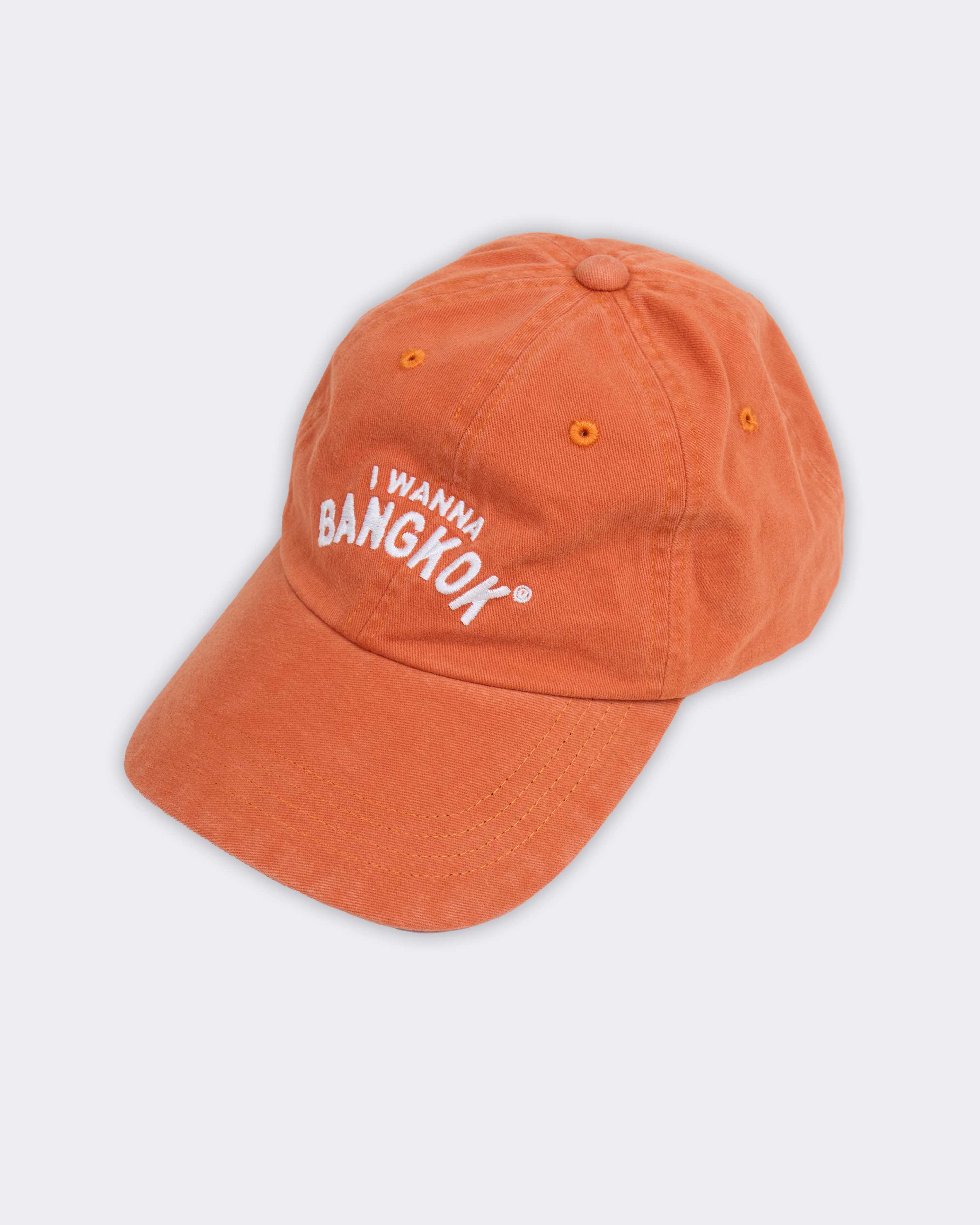 Orange Washed Cap