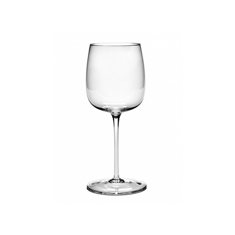 Curved Wine Glass